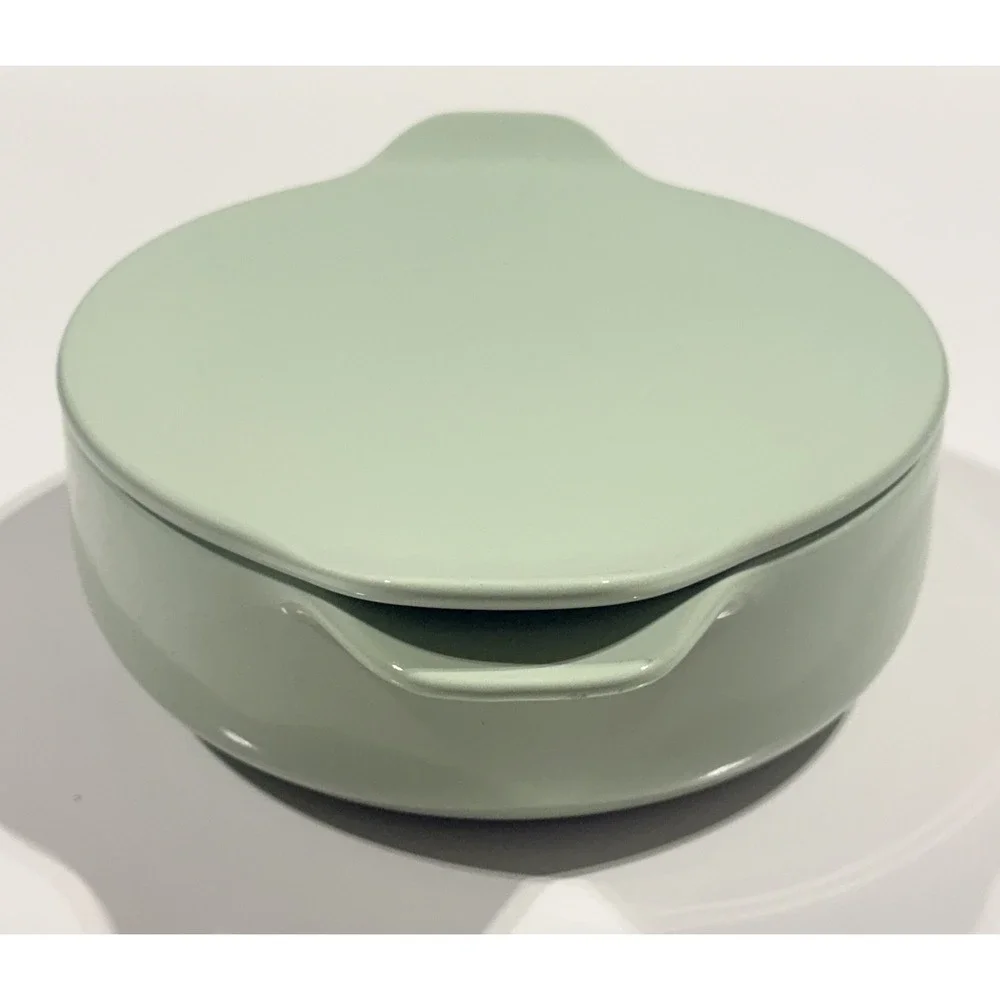 KITCHENAID - Casserole Dish - Green Vitrified Stoneware 2.25QT w/ Lid